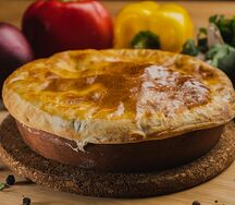 Телятина с овощами