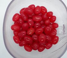 Драже со вкусом граната