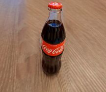Coca-Cola в стеклянной бутылке