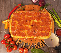 Римская пицца Пепперони из печи