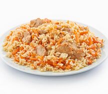 Плов с курицей на обед