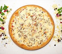 Ветчина с грибами