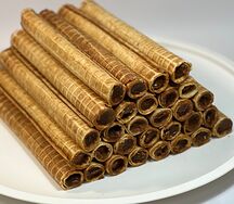 Трубочка с вареной сгущенкой