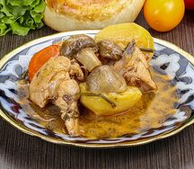Жаркое с курицей