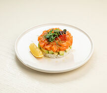 Тар-тар с лососем