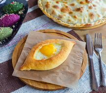 Мини хачапури по-аджарски