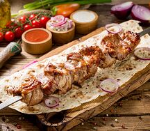 Шашлык из филе индейки