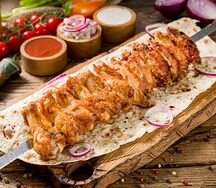 Шашлык из куриных крылышек