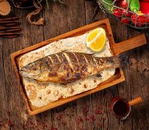 Шашлык из сибаса