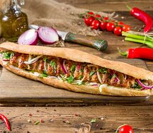 Люля куриный в хлебе