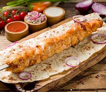 Шашлык из куриной грудки