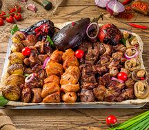 Ассорти Мякоть с овощами №2