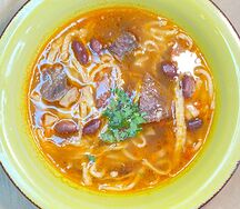 Суп фасолевый