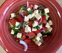 Свежий салат