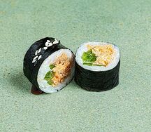 Хосомаки с лососем терияки