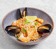 Тайский рис с морепродуктами