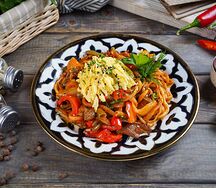 Жареный лагман