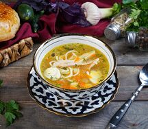 Суп-лапша с курицей