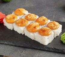 Запеченный с курицей