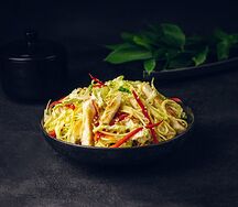 Вок Яичная лапша с курицей