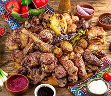 Ассорти шашлыков на 9 персон