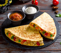 Кесадилья с курицей