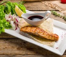 Шашлык из семги