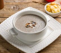 Крем-суп из шампиньонов