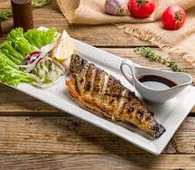 Форель на мангале