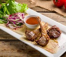 Шашлык из бараньей корейки