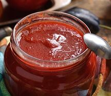 Ткемали красный