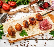 Шампиньоны на углях