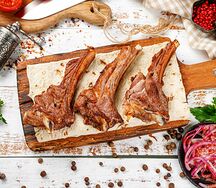 Шашлык из бараньей корейки