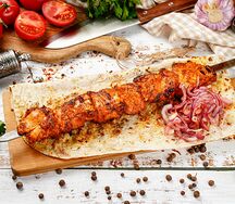 Шашлык из куриного филе