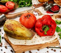 Овощное ассорти на углях