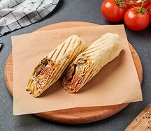 Шаурма с бараниной на мангале