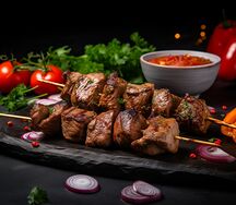 Шашлык из бараньей мякоти