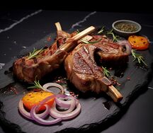 Шашлык из бараньей корейки