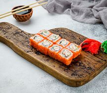 Ролл Калифорния с креветкой