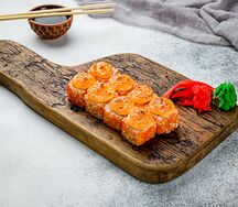 Запеченный ролл Окая