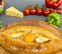 Хачапури по-аджарски классический
