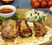 Шашлык из свиных ребрышек