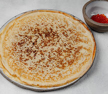 Блины с красной икрой
