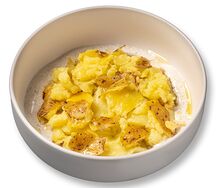 Печеный картофель с трюфельным соусом