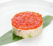 Тартар из крабового мяса