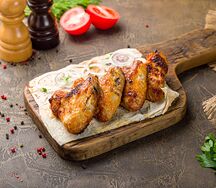Шашлык из куриных крыльев
