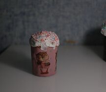 Маленький пасхальный кулич