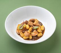 Ньокки с перепелкой