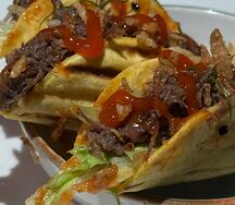 Мини-такос с щечками