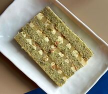 Торт лайм с сырным муссом